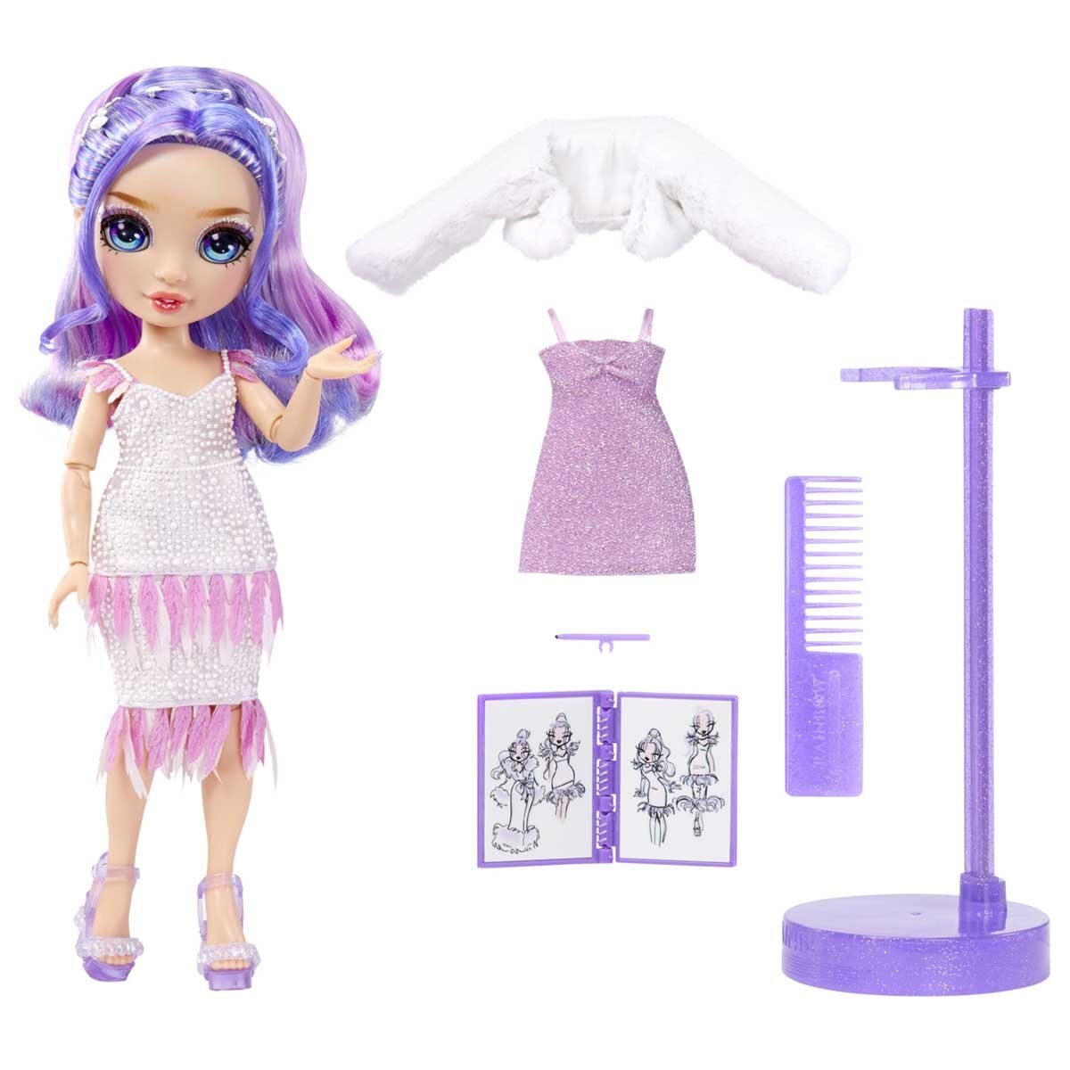 Rainbow High Fantastic Fashion Dolls Violet