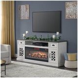 Bayside Furnishings TV Console With Electric Fireplace