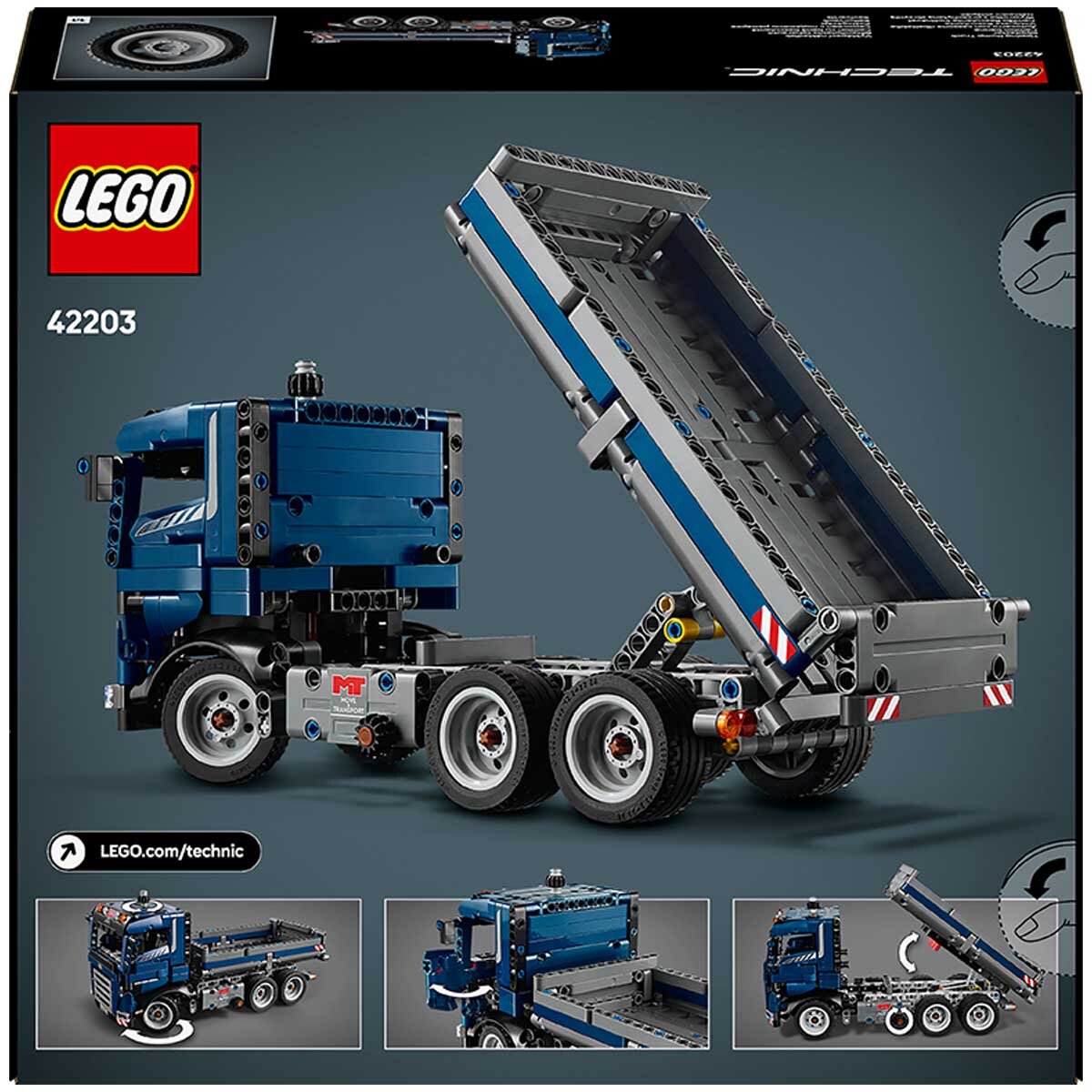 LEGO Technic Tipping Dump Truck Toy 42203