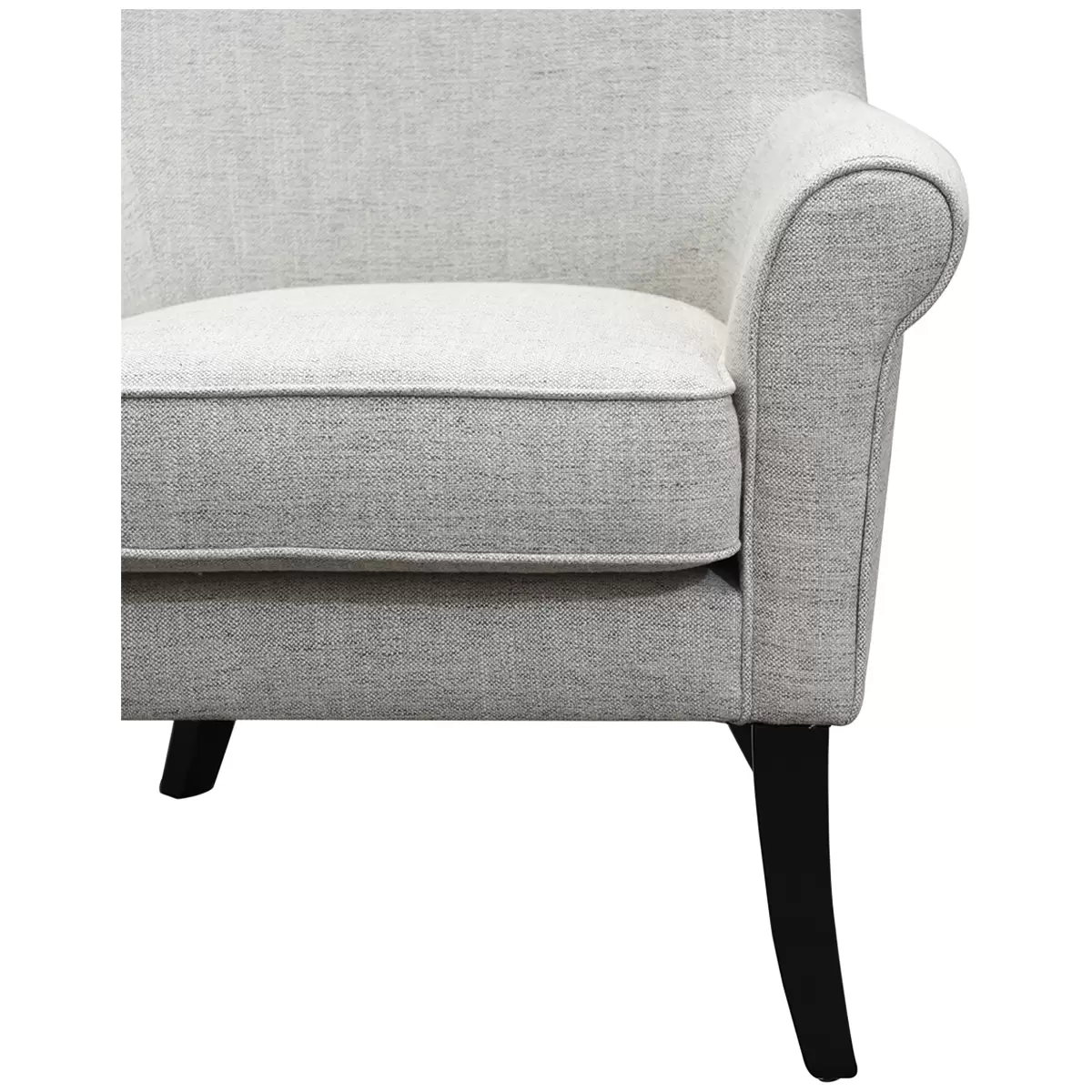 Moran Alberta Plush Fabric Chair