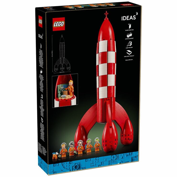 LEGO Ideas Tintin Moon Rocket 21367 LEGO Ideas Tintin Moon Rocket 21367