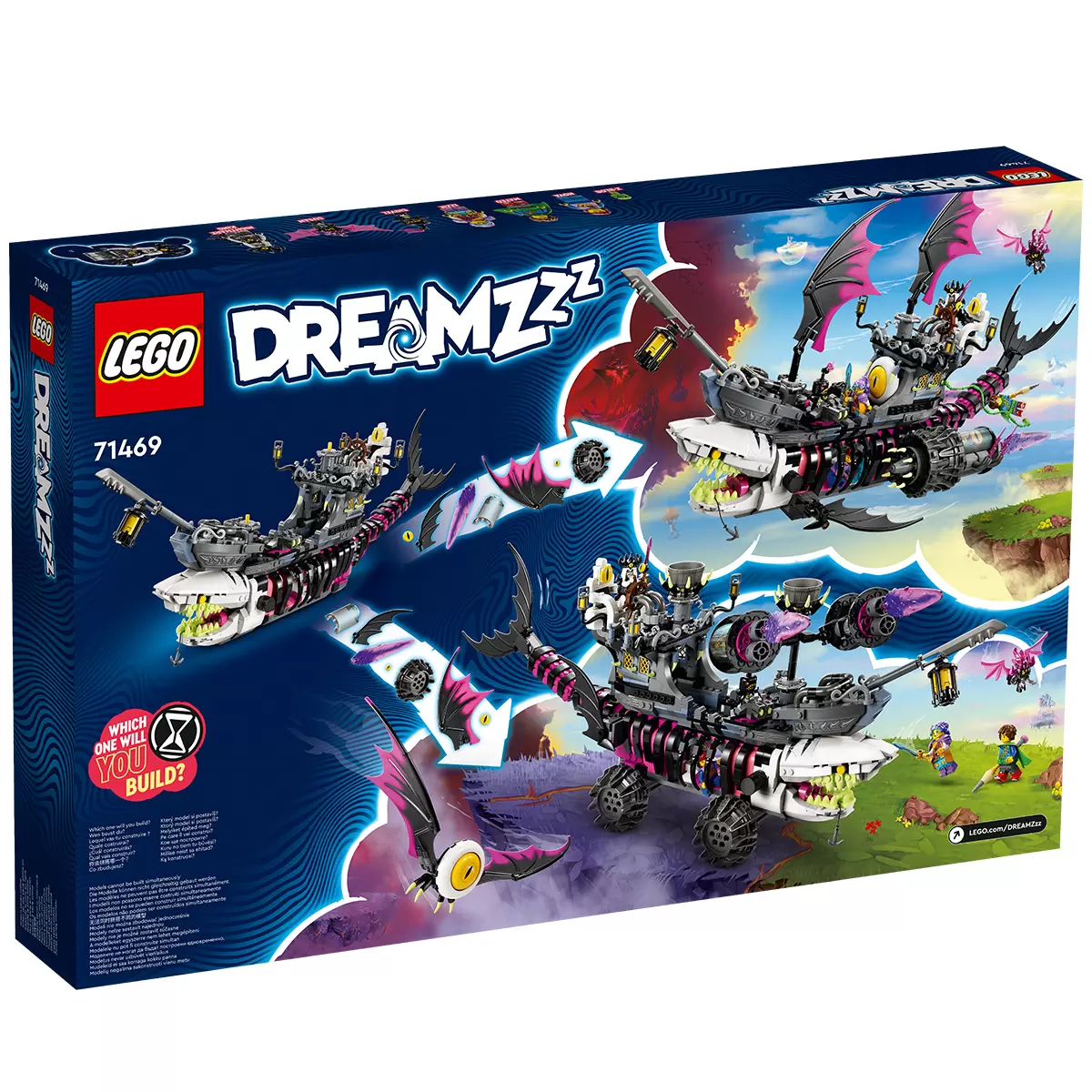 LEGO DREAMZzz Nightmare Shark Ship 71469