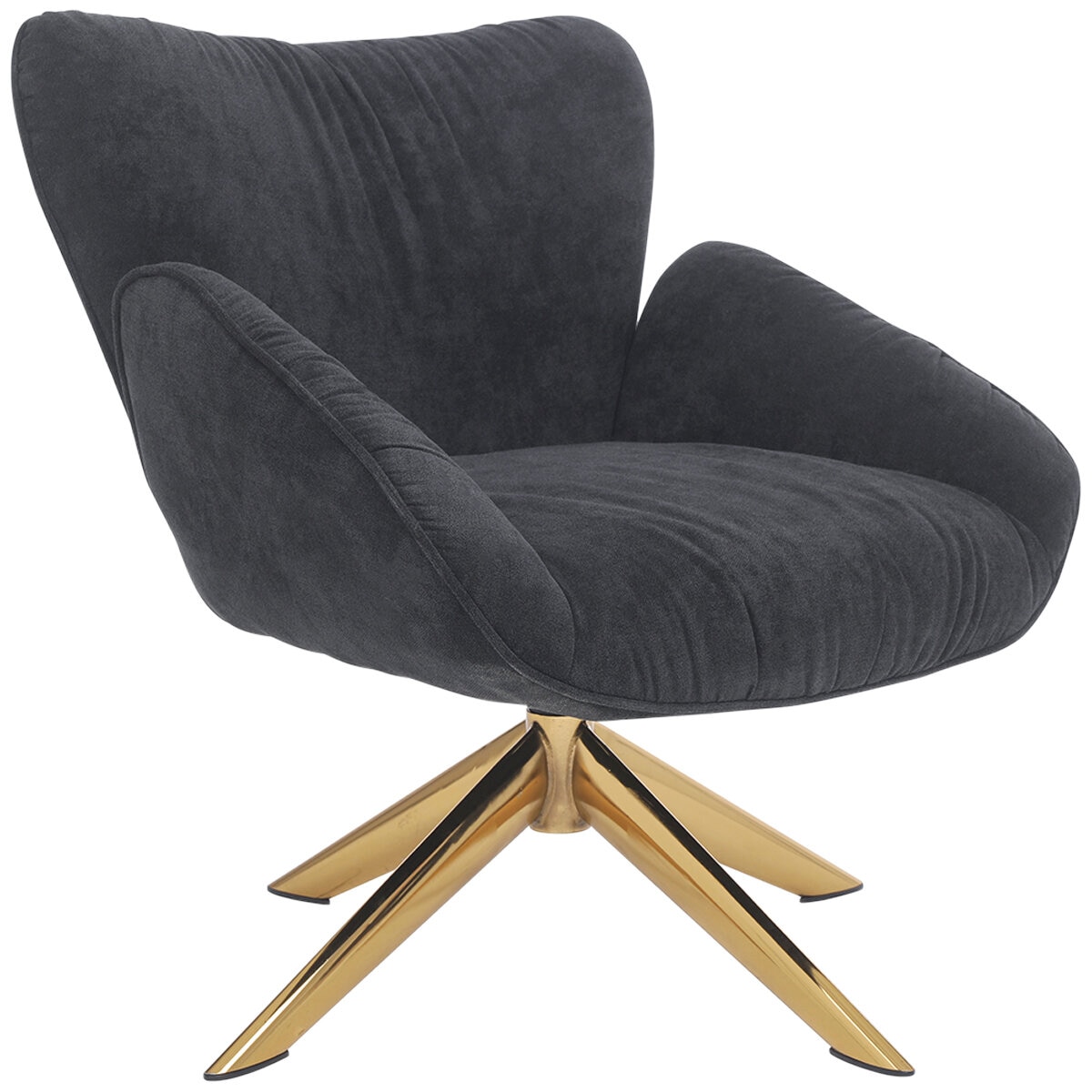 Onex SaSa Swivel Armchair Black