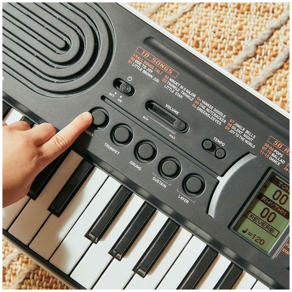 CASIO Casiotone 44 Key Portable Mini Keyboard SA81