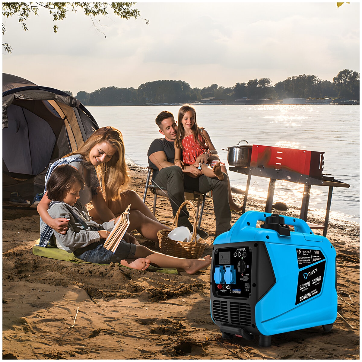 ONEX Power Inverter Generator 3500W - SC4000i ONEX Power Inverter Generator 3500W - SC4000i