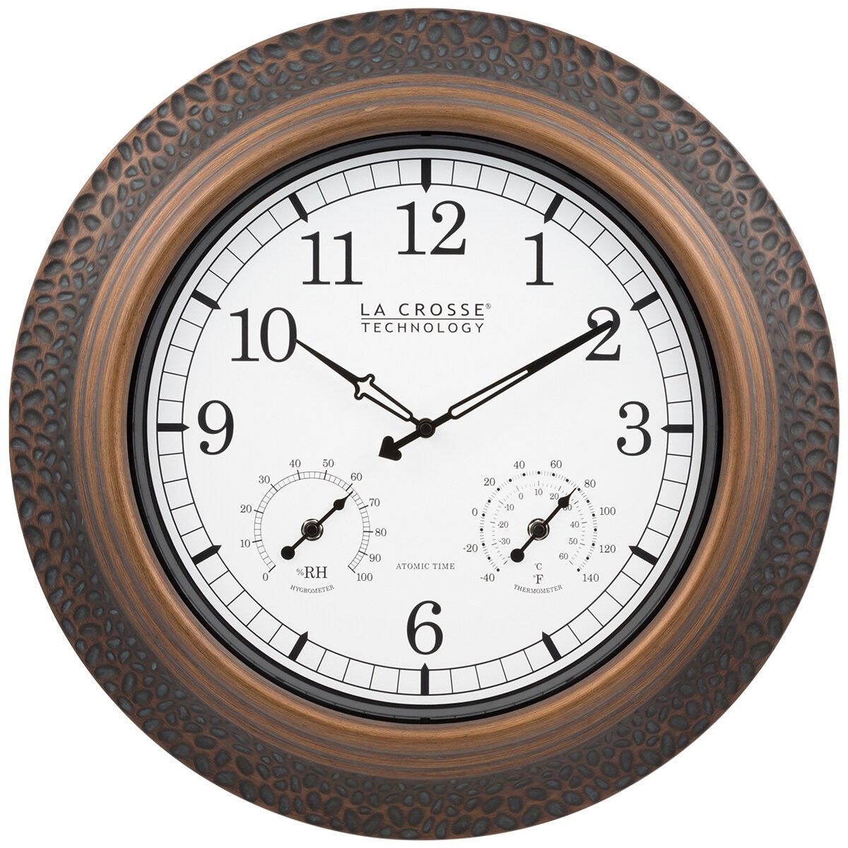 La Crosse Metal Wall Clock