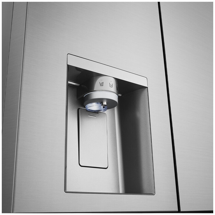 LG 508L French Door Fridge with Slim In-door Ice and Water Dispenser Stainless Steel GF-L500PL LG 508L French Door Fridge with Slim In-door Ice and Water Dispenser Stainless Steel GF-L500PL