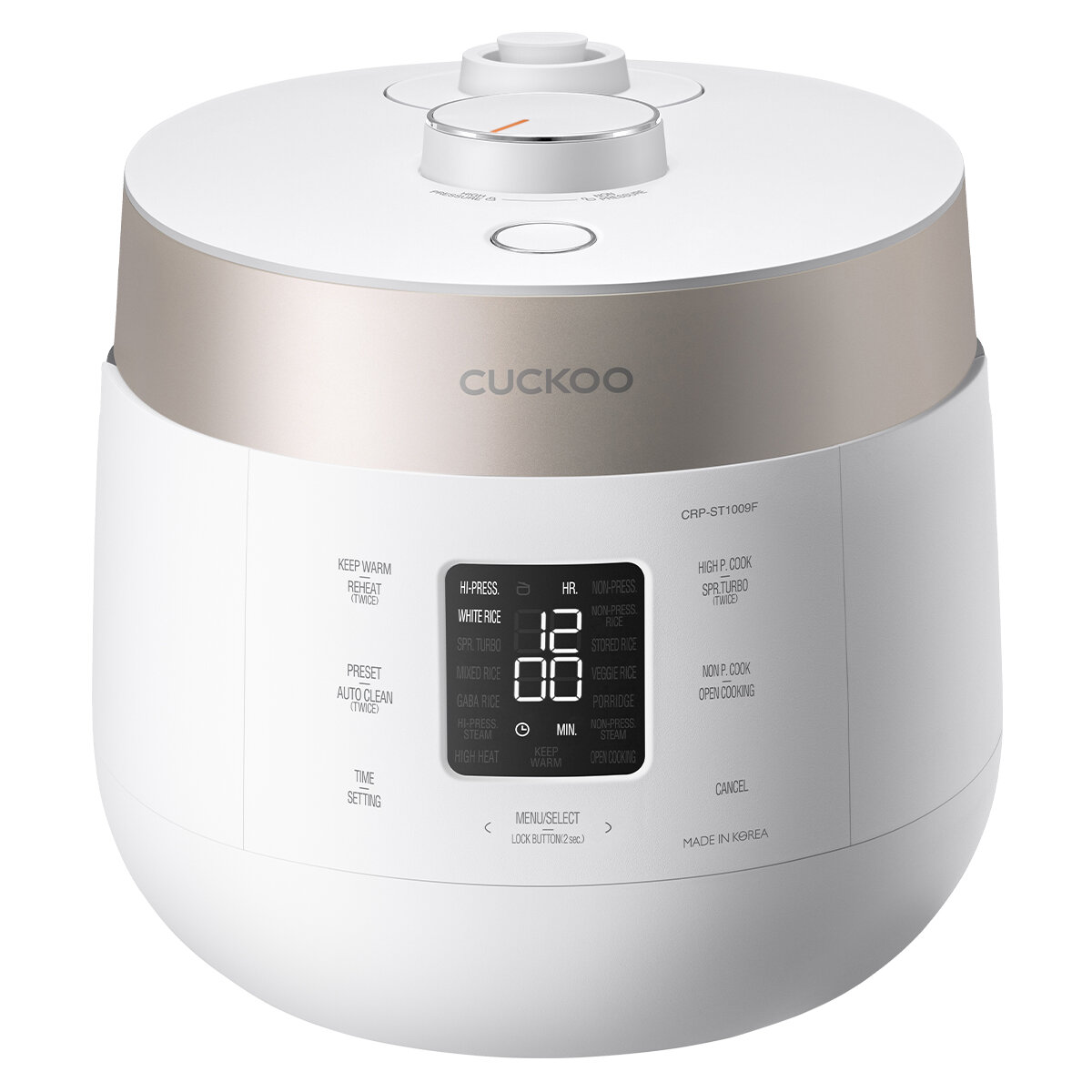 Cuckoo 10-Cup HP Twin Pressure Rice Cooker CRP-ST1009F Cuckoo 10-Cup HP Twin Pressure Rice Cooker CRP-ST1009F