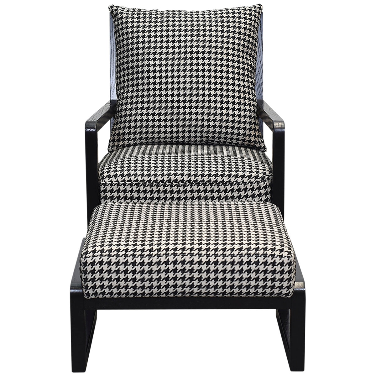 Moran Ohio Accent Chair Warwick Airlie Ebony Fabric