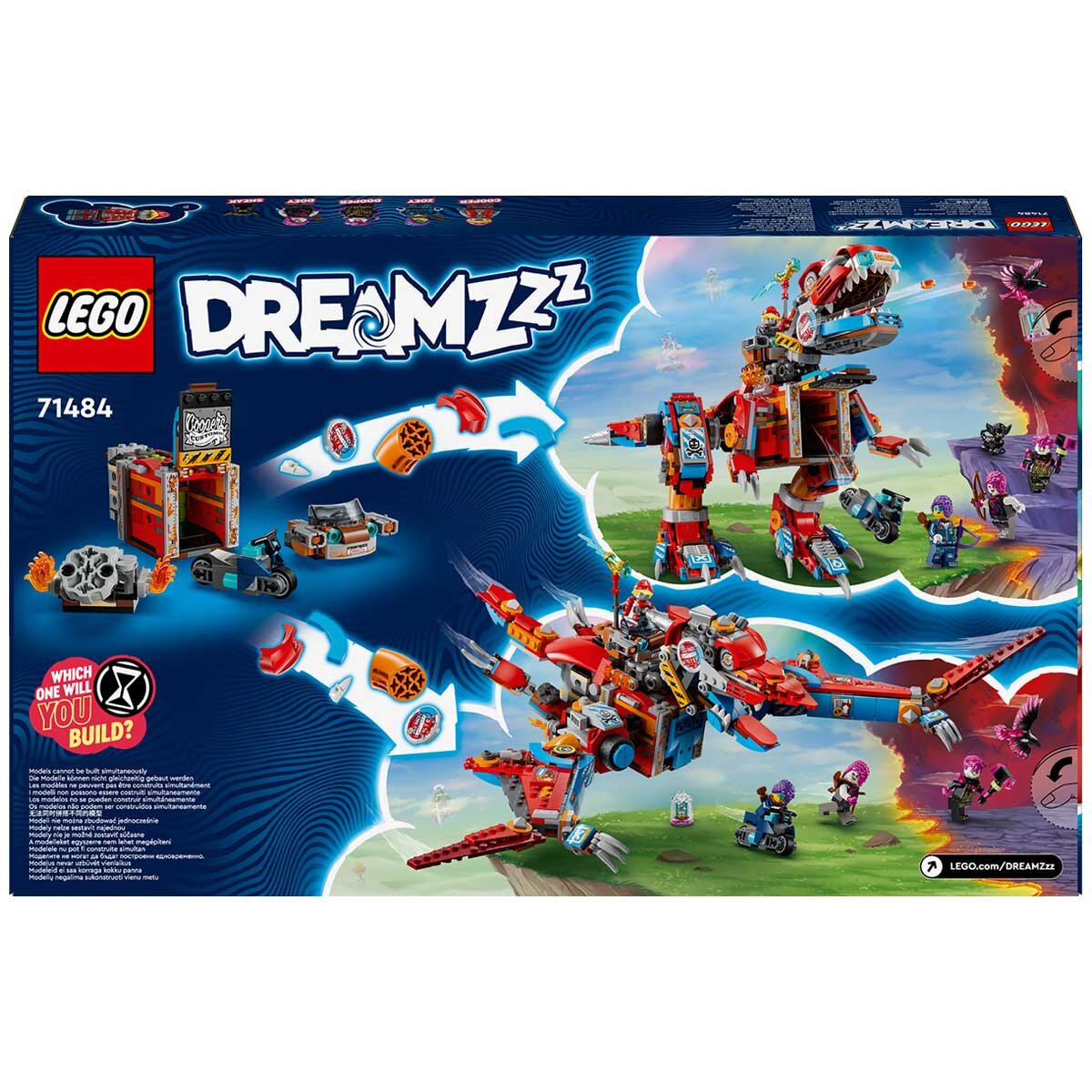 LEGO DREAMZzz Cooper’s Robot Dinosaur C-Rex Toy 71484