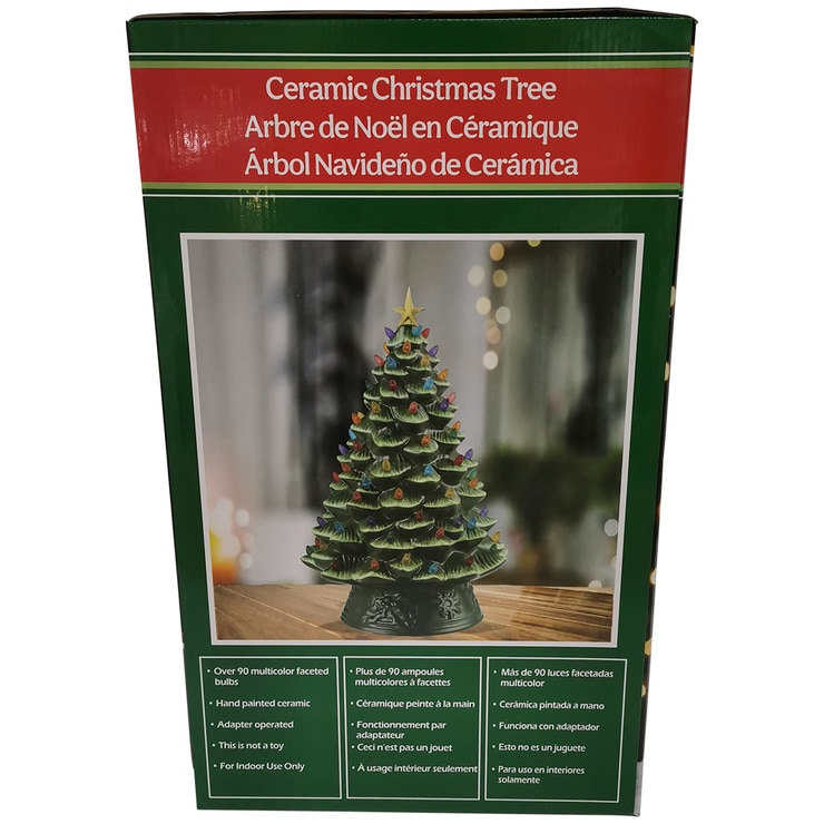 Ceramic Christmas Tree 44cm Costco Australia