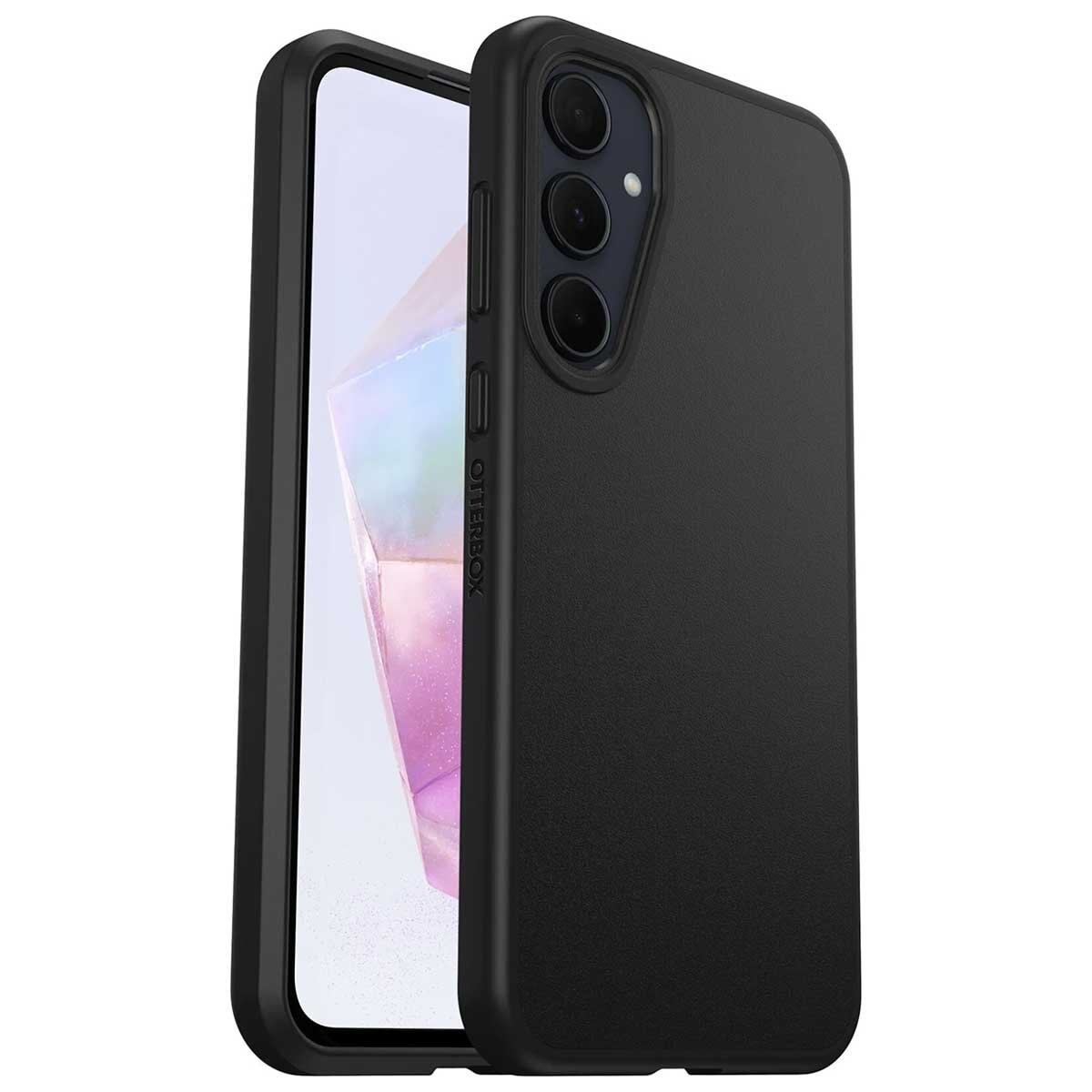 OtterBox React Samsung Galaxy A35 5G Case Black