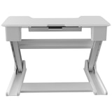 Eureka Ergonomic Height Adjustable Sit Stand Desk 36 Inch - White