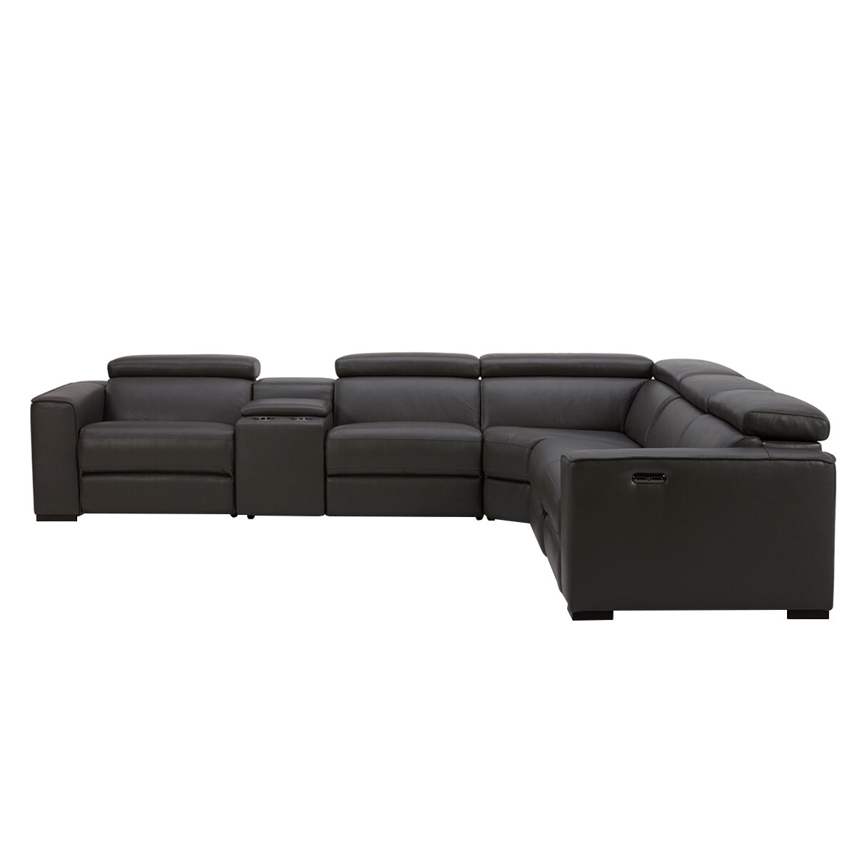 Gilman Creek Leather Power Reclining Sectional