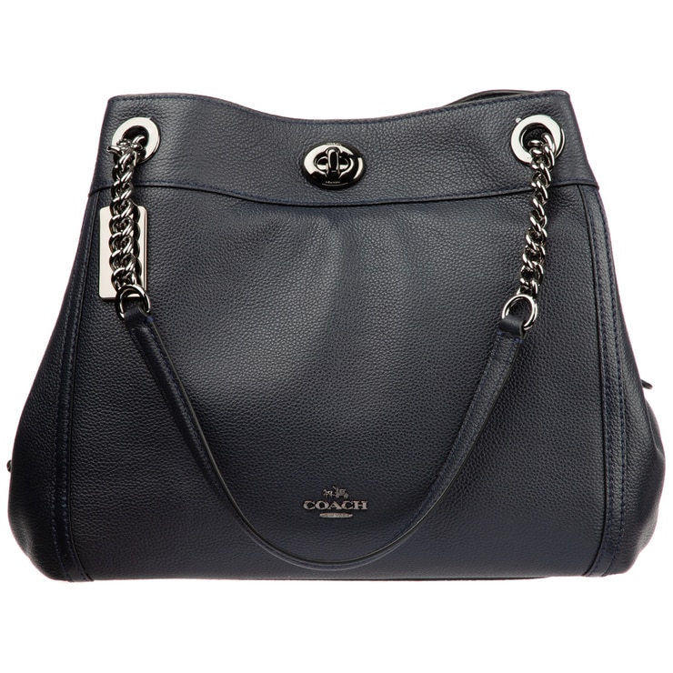 coach edie turnlock bag