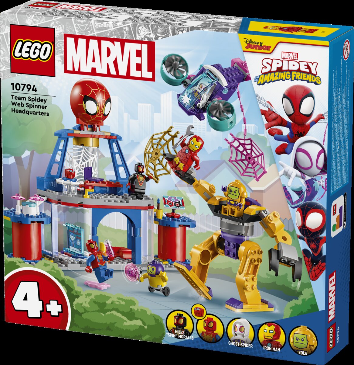 LEGO Spidey Team Spidey Web Spinner Headquarters 10794