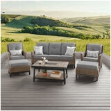 Agio Portland 6 Piece Deep Seating Set