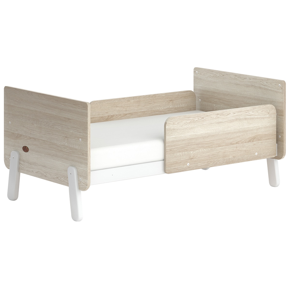 Boori Natty Cot Bed - Barley/White/Oak