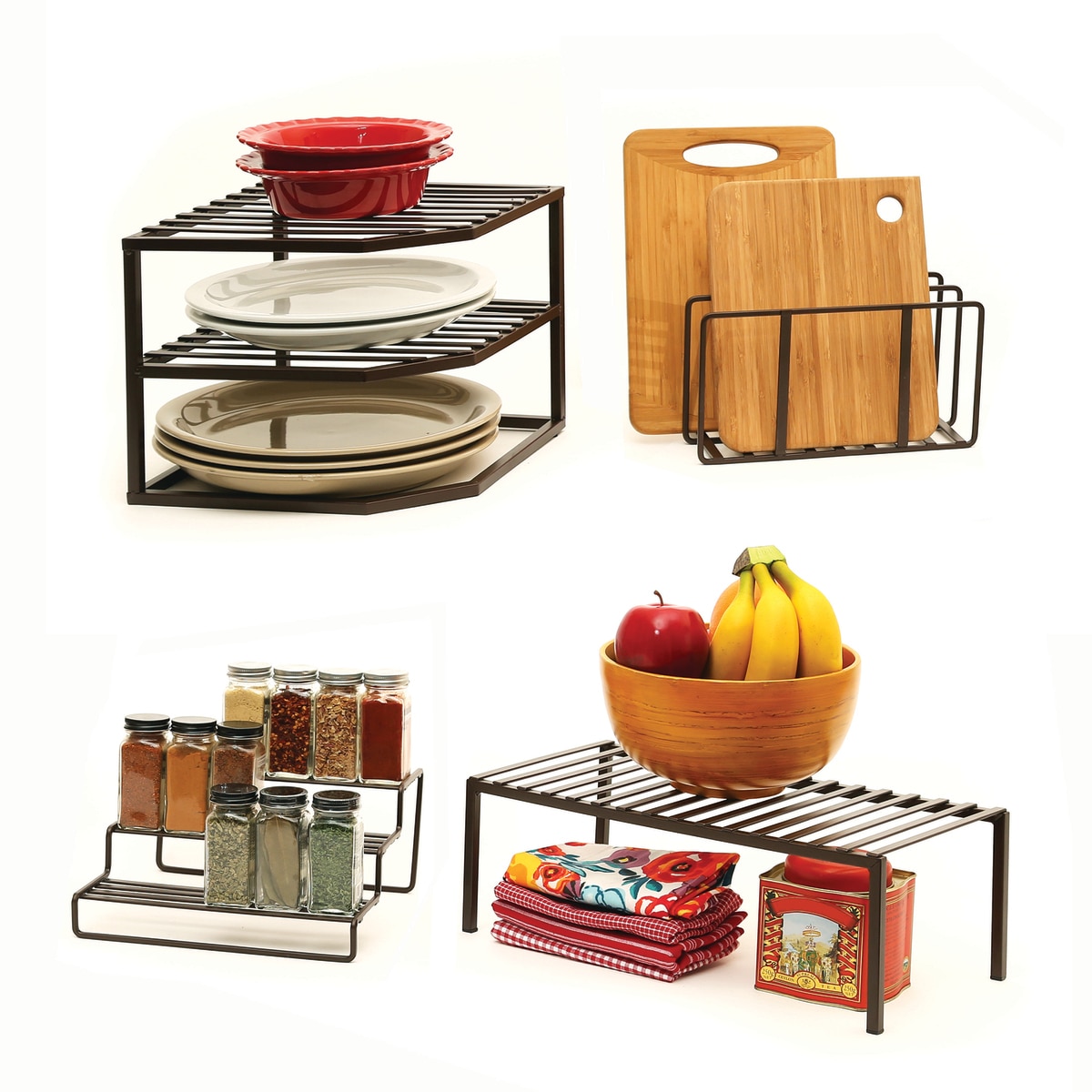 Seville Kitchen Organiser Set 4pc | Costco Australia