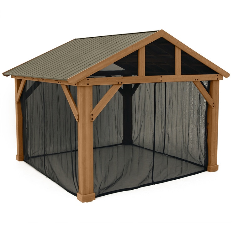 Yardistry 4.26 x 3.66 m Gazebo Mesh Kit | Costco Australia