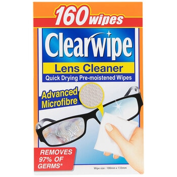 Clearwipe Lens Cleaner 160 Pack