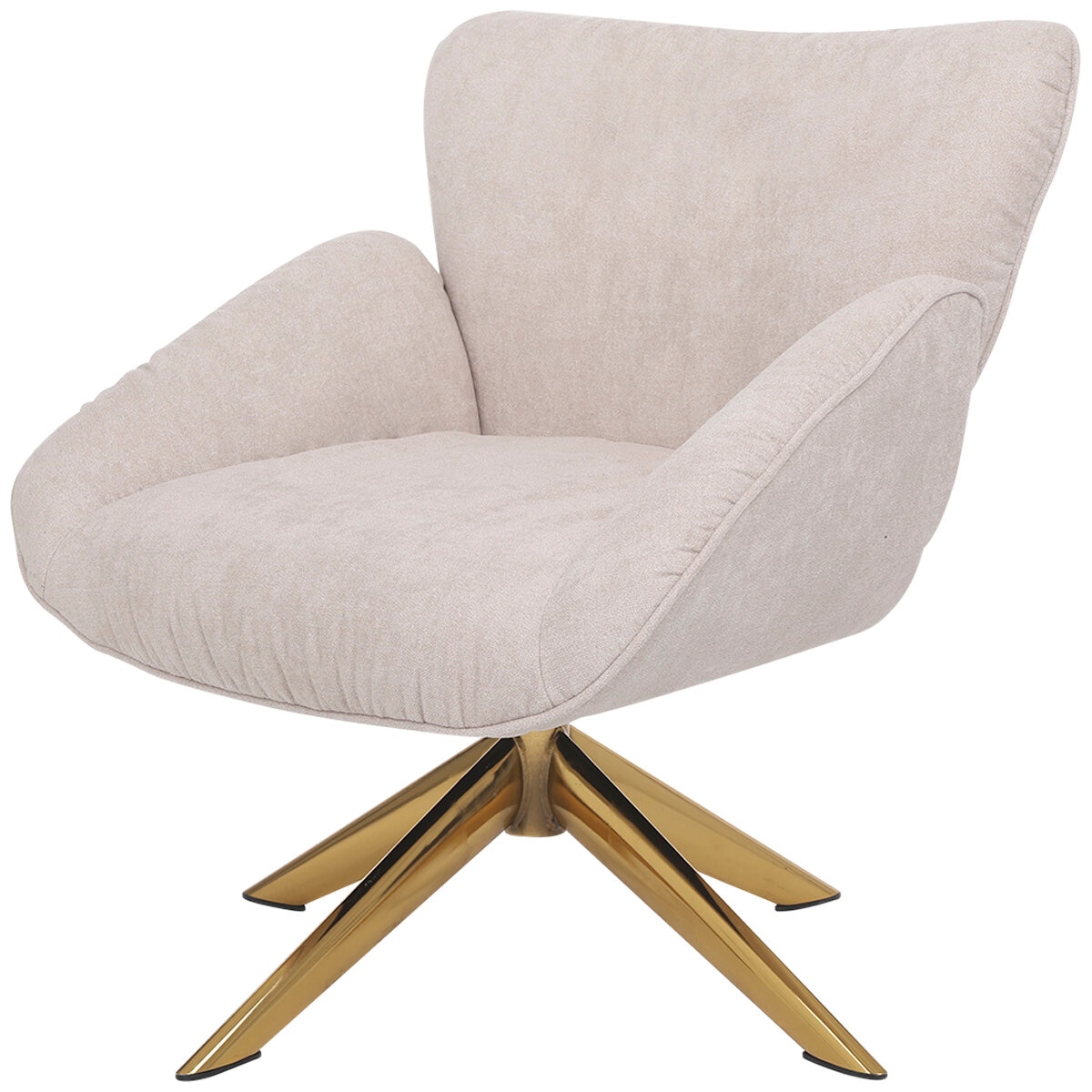 Onex SaSa Swivel Armchair Ivory