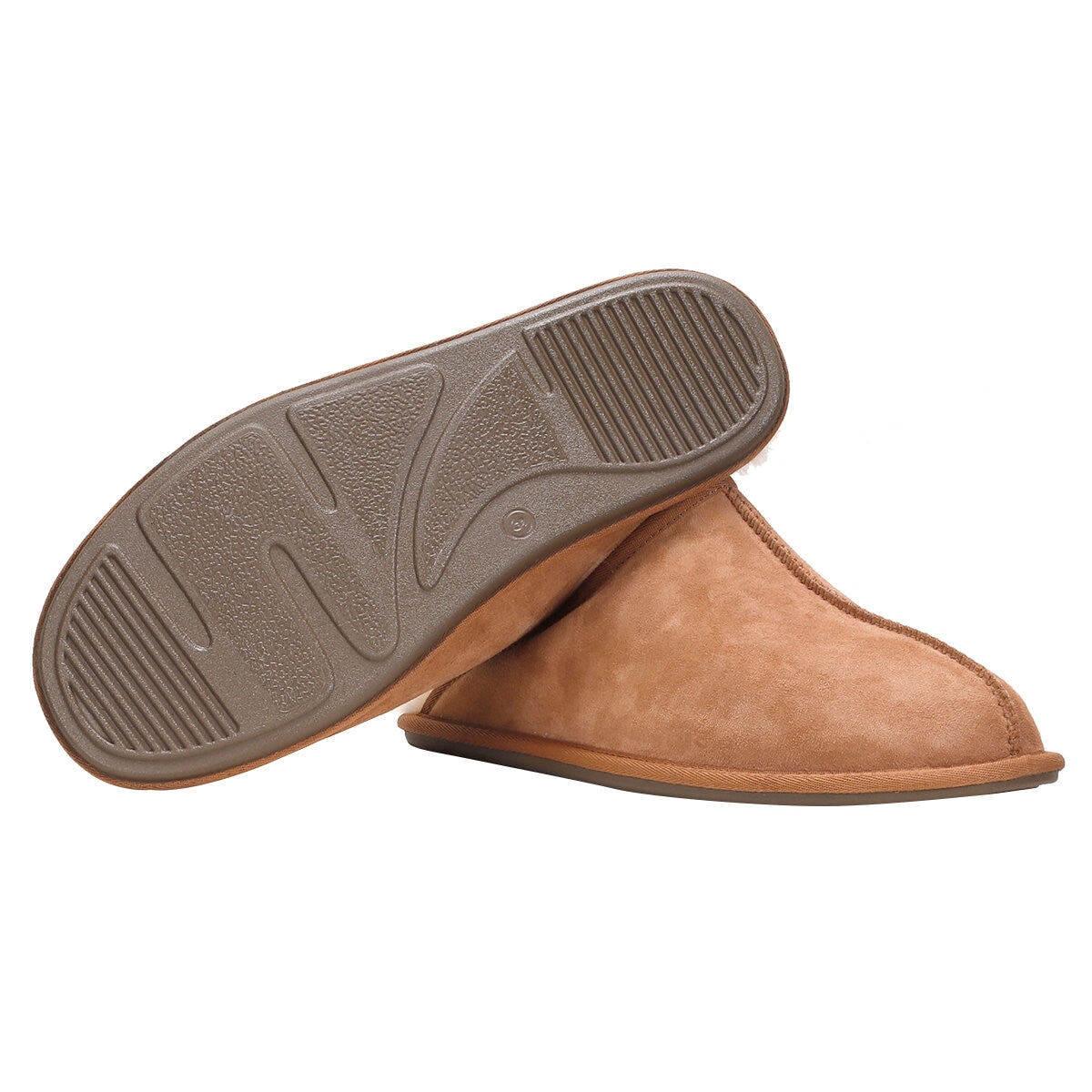 Kirkland Signature Men's Slippers Chestnut