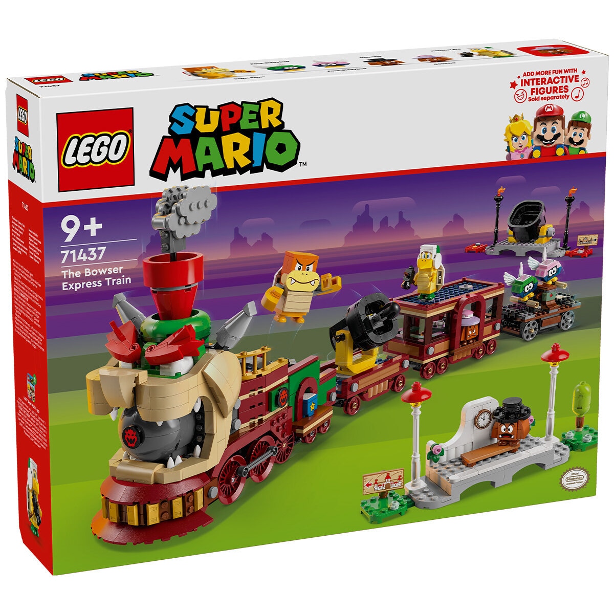 LEGO Super Mario The Bowser Express Train Playset 71437