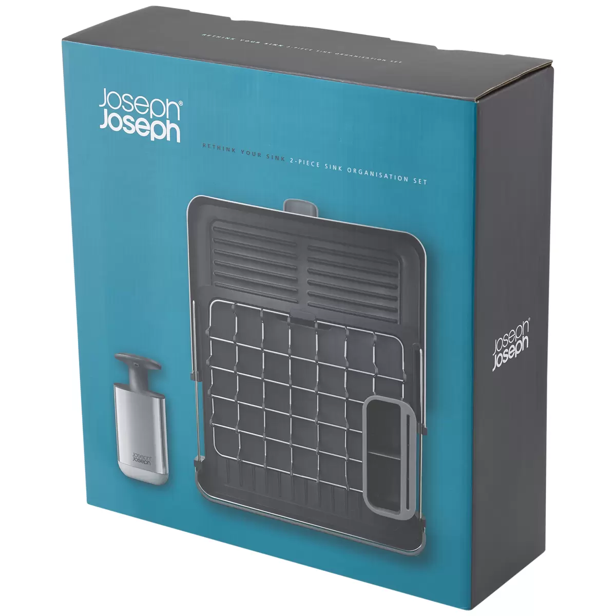 Joseph Joseph Sink Organisation 2 Piece Set With Soap Dispenser