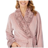 Carole Hochman Women's Plush Robe - Pink