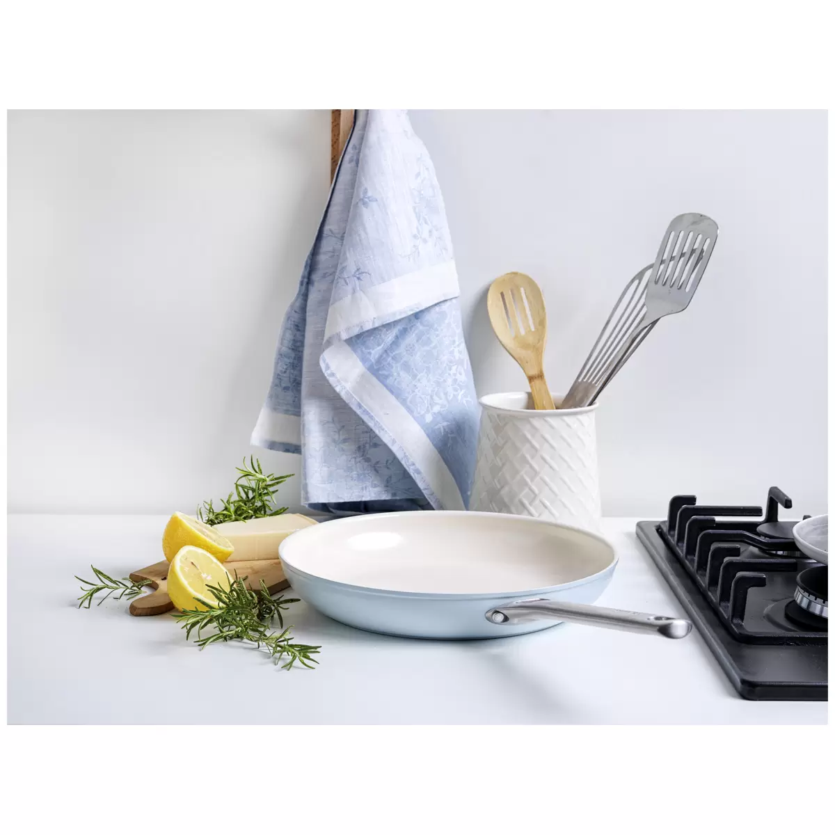 GreenPan Padova Light Blue 2 Piece Frypan Set CC004888-001