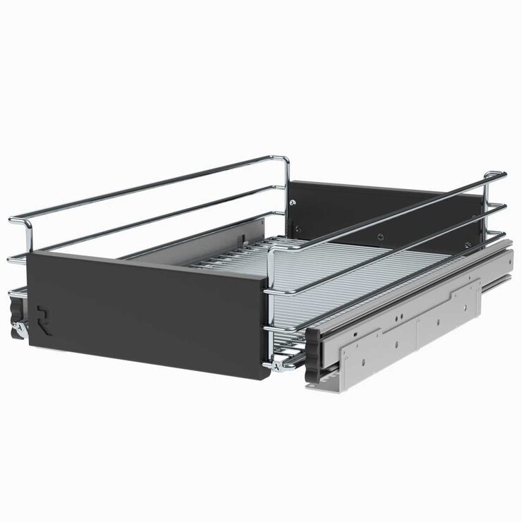 Richelieu Adjustable Pull Out Kitchen Cabinet Organiser Richelieu Adjustable Pull Out Kitchen Cabinet Organiser