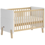 Boori Natty Cot Bed - Barley/White/Almond