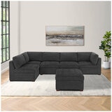 Thomasville 6 PC Modular Fabric Sectional