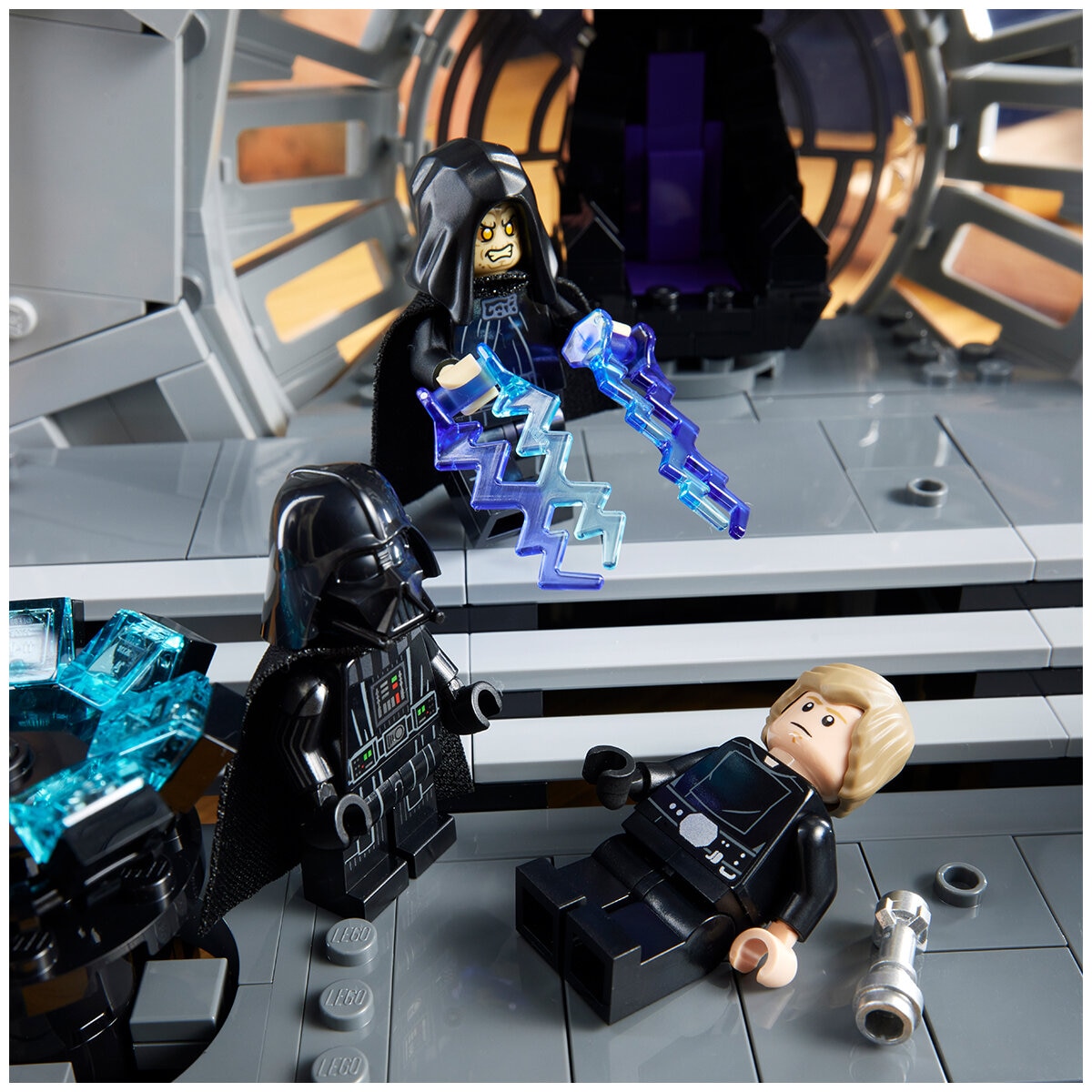 lego emperor's throne room diorama