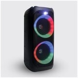 Majority PS200 Party Speaker 80W Bluetooth Karaoke And PA System Black MY-1000002980