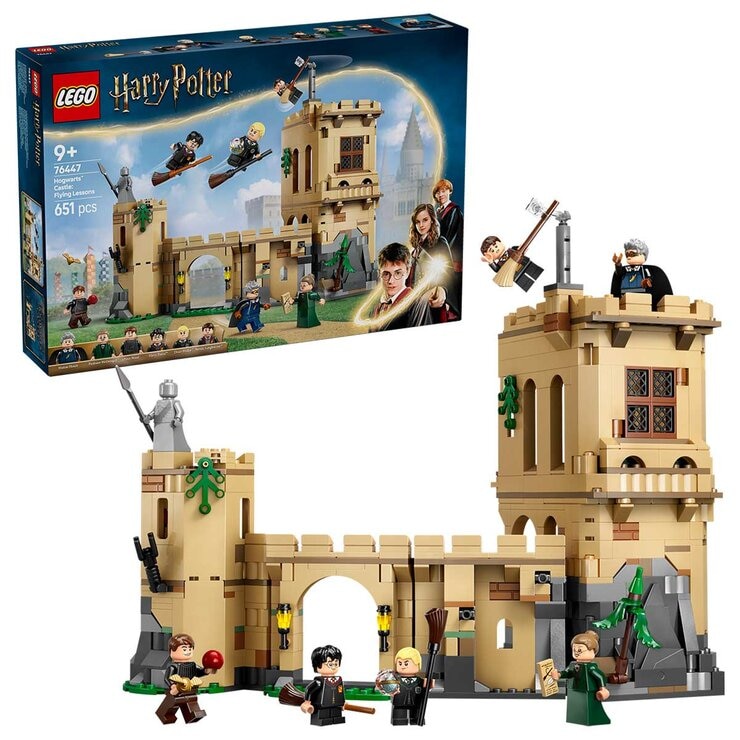 LEGO Harry Potter Hogwarts Castle Flying Lessons Adventure Set 76447