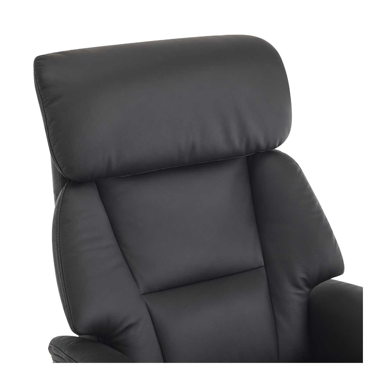 Northridge Home Manual Leather Recliner With Ottoman