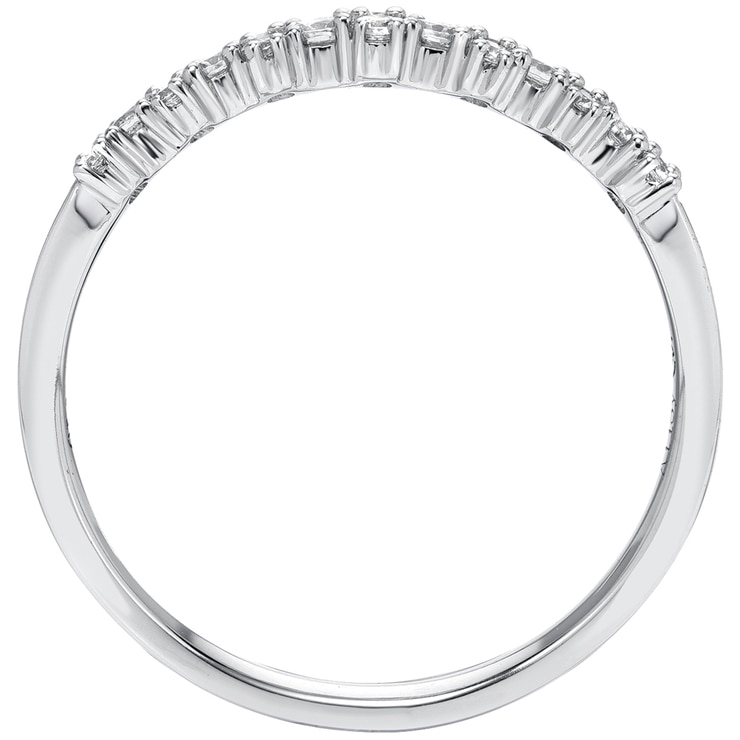 Round Brilliant Cut 0.25ctw 18KT White Gold Diamond Ring | Costco Australia