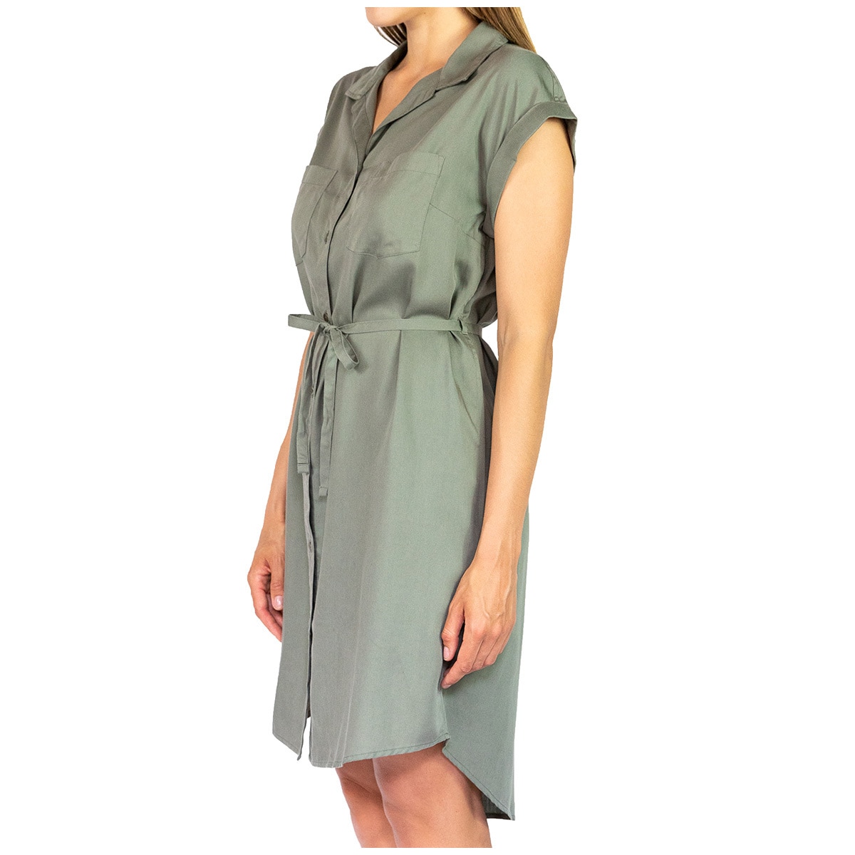 JACH's Women's Tencel Dress - Olive