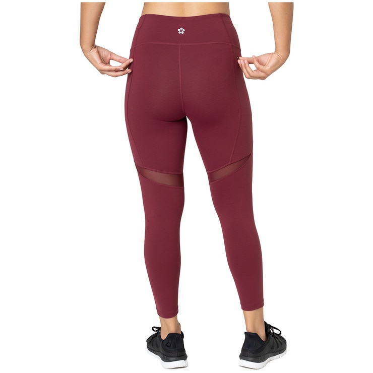 Tuff Athletics Women's 7/8 Length Legging Maroon | Costco Australia