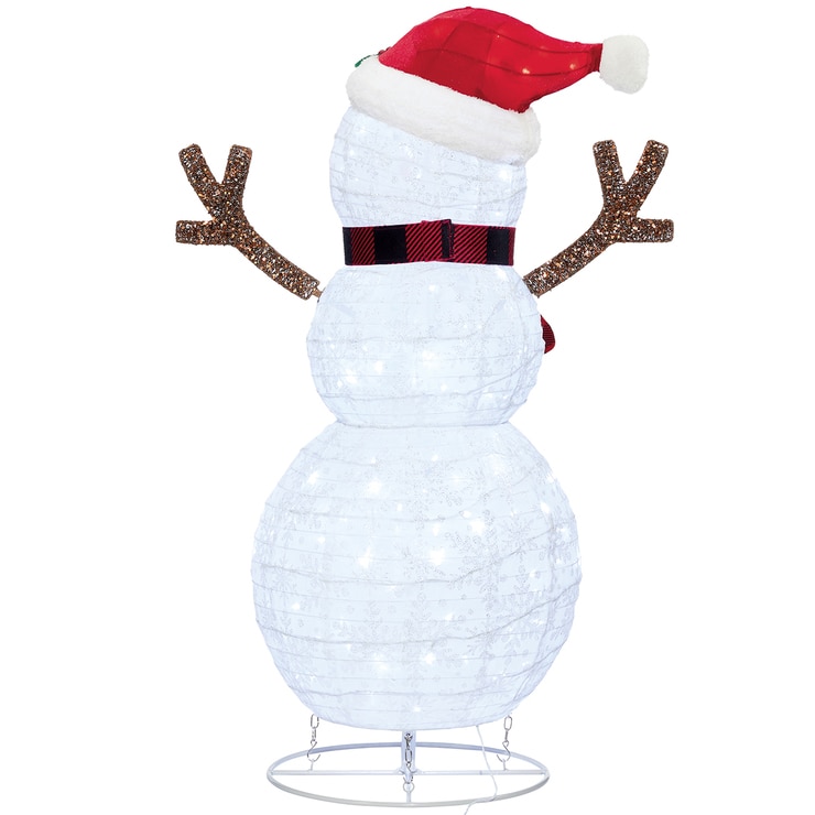 LED Snowman Family Christmas Decoration 3pc | Costco Australia