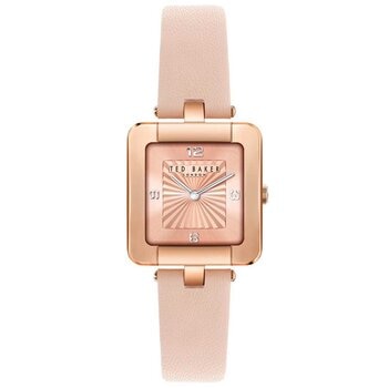 Ted Baker Mayse Rose Gold Leather Women's Watch BKPMSS302