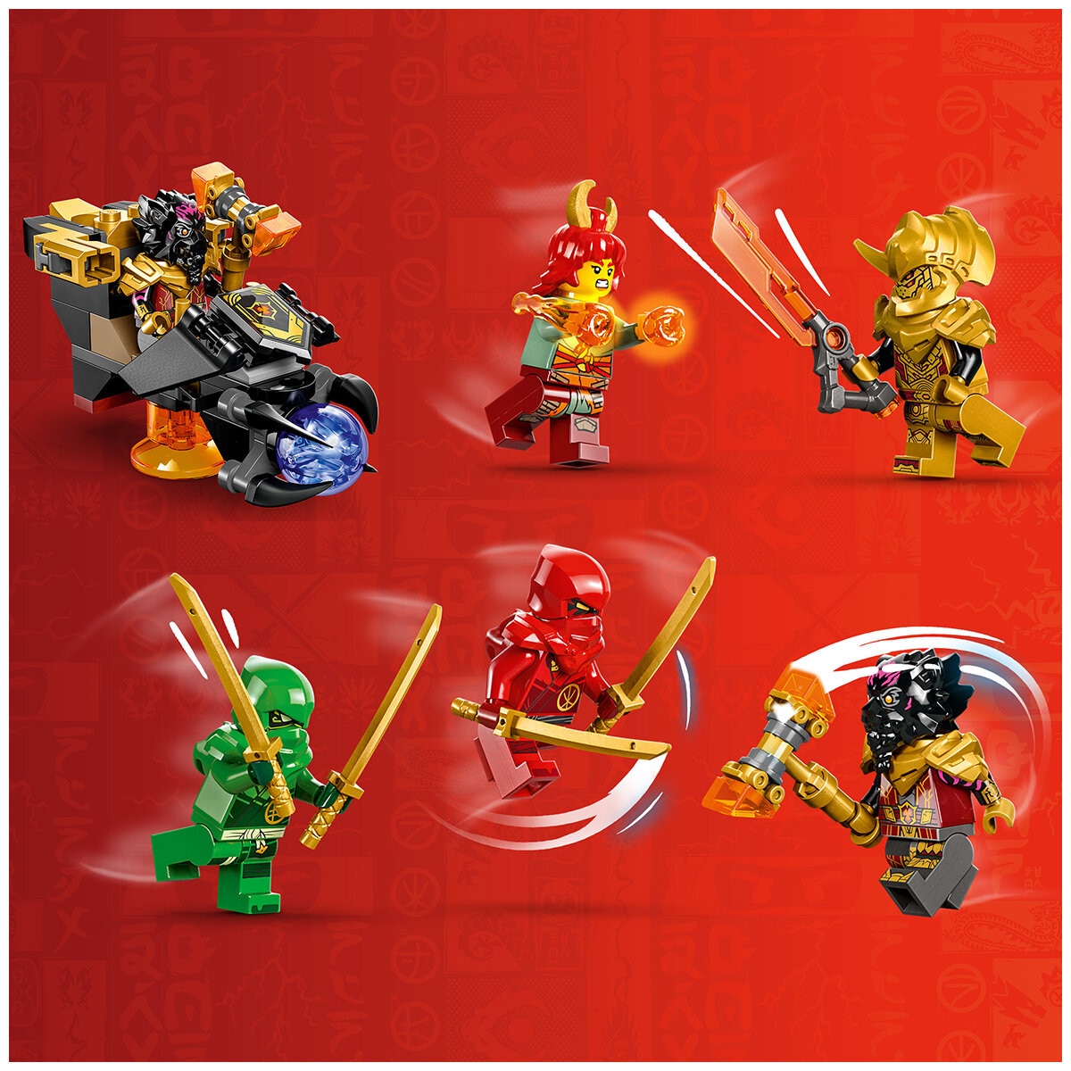 lego ninjago lava dragon 71793