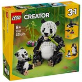 LEGO Creator 3in1 Wild Animals Panda Family Toy Playset 31165