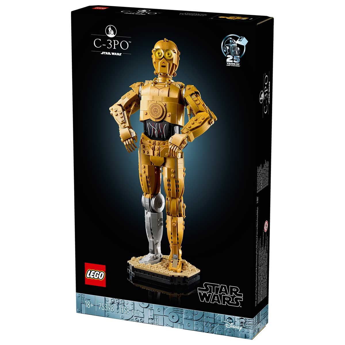 LEGO Star Wars C-3PO Buildable Droid Figure 75398