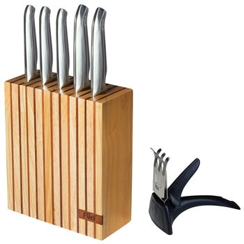 Furi Pro Wooden Knife Block Set 7 Piece