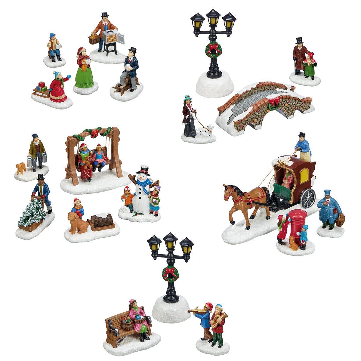 Christmas Village 30 Piece