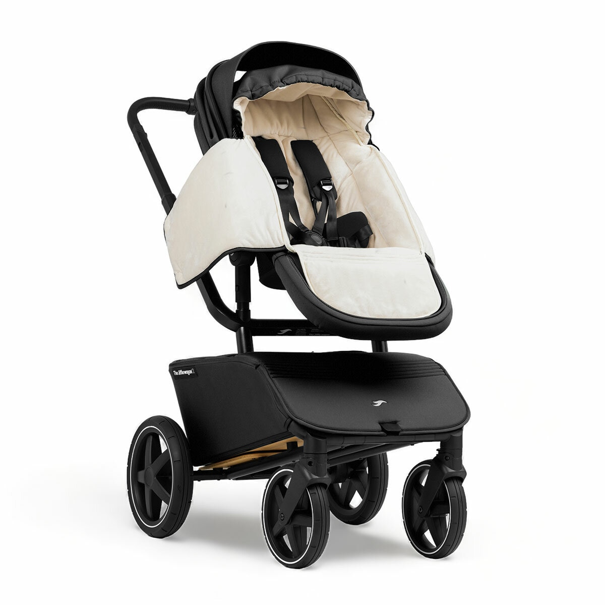 The Jiffle Wagon 6 in 1 Stroller Black The Jiffle Wagon 6 in 1 Stroller Black