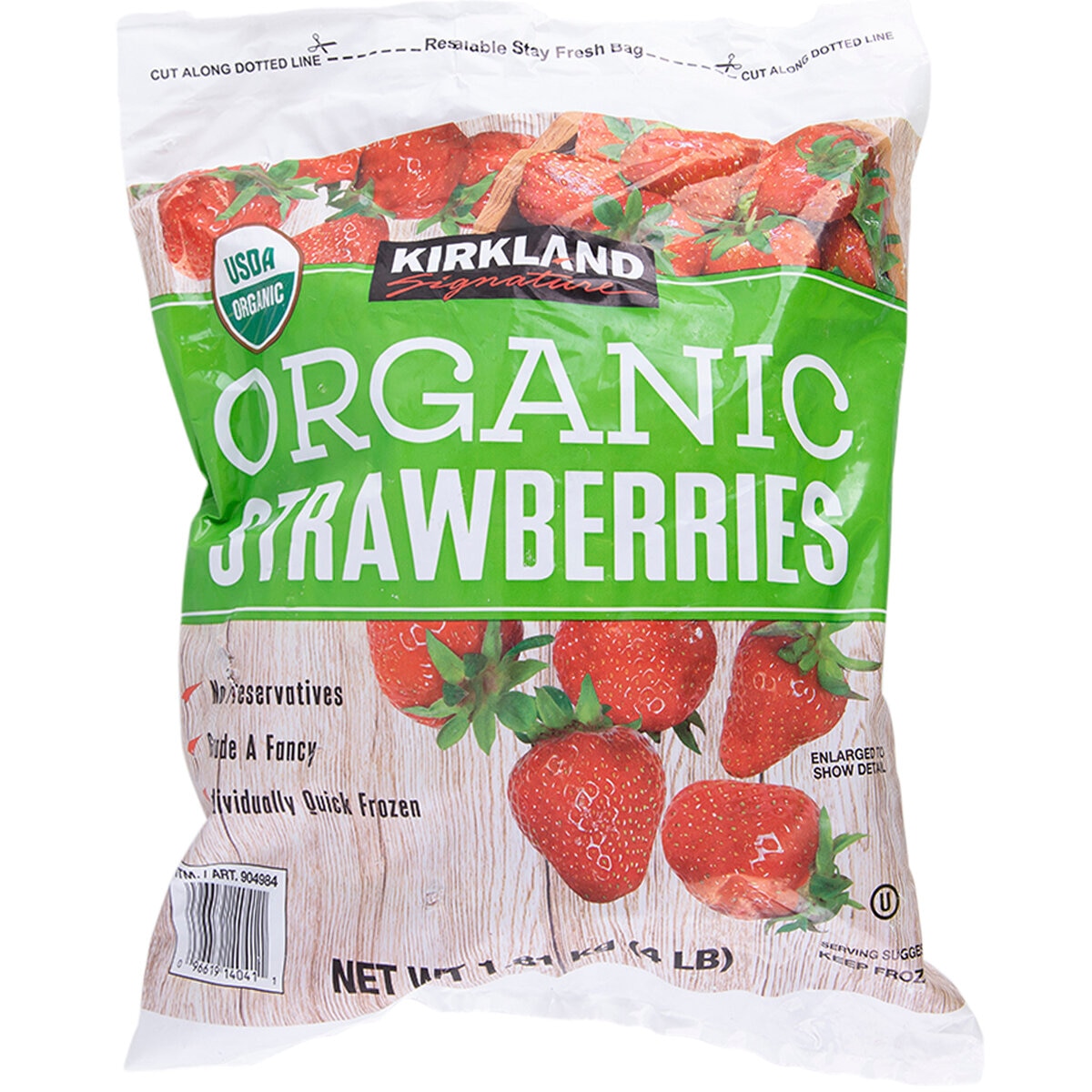 Kirkland Signature Organic Strawberries 1.36kg